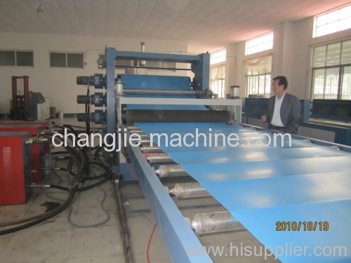 PVC soft sheet production line