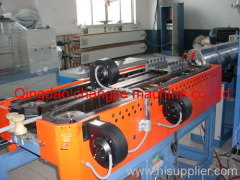 PE single wall corrugated pipe production line