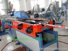 PE single wall corrugated pipe extruder