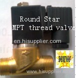 2way copper IP65 Male thread brass Pneumatic valve