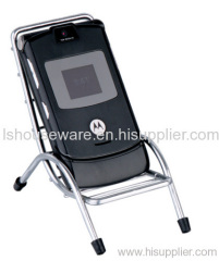 Chair mobile phone holder