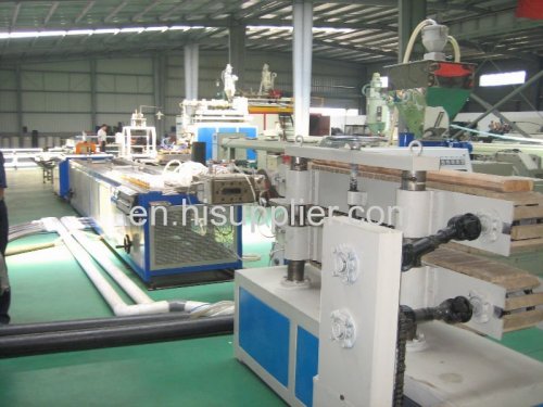 PE wood-plastic profile Production line