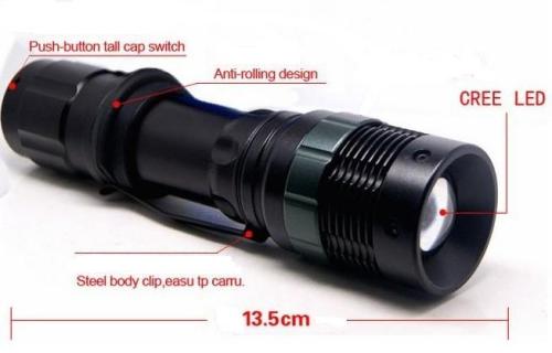 zoom cree flashlight