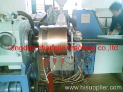 corrugated optic duct cable protection sleeve pipe making machine