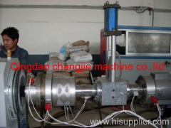 PE Carbon Spiral Reinforcing Pipe Making Machine