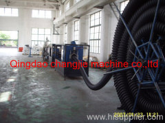 PE Carbon Spiral Reinforcing Pipe Extruder Machinery