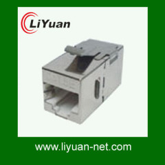 RJ45 IN-LINE Coupler cat5 Snap-in Jack modules