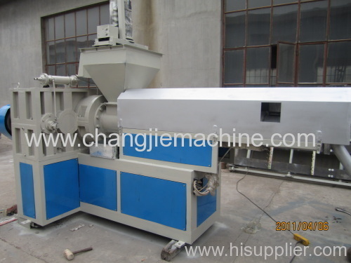 Double Stage Extrusion and Pelletizing Makine Line