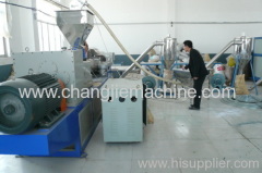 Wood Plastic Pelletizer Production Line