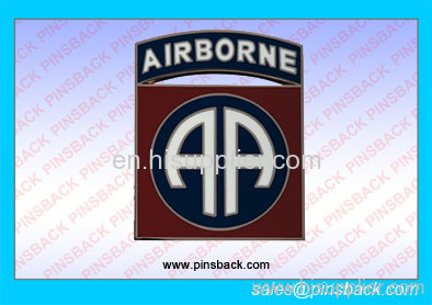 Trading soft enamel school lapel pin