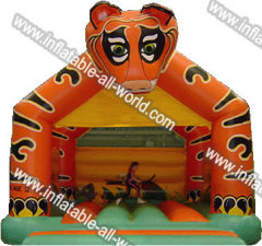 Cartoon Tiger Jumping Castle