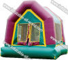 Deep Purple & Green Bounce House