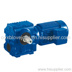 S Helical-Worm Gear reducer