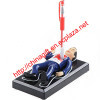 Funny & Horrible Struggle Dead Man with Sound Pen Holder Stand
