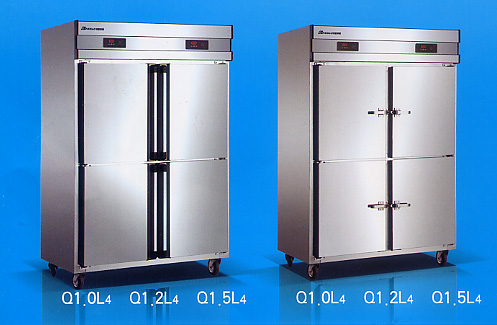 4 doors double machines double temperature Refrigerator