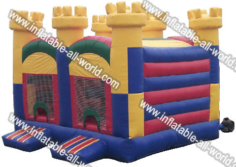 Colorful Chateau Bouncy Castle