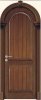 good looking solid wood entry door