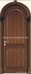 good looking solid wood entry door
