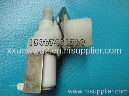 Plastic solenoid valve