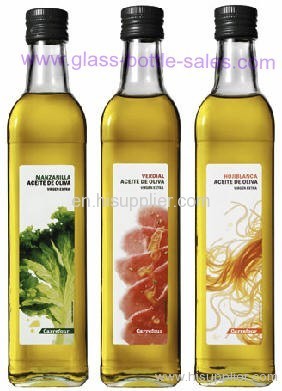 500ml Clear Olive Oil Glass Bottle
