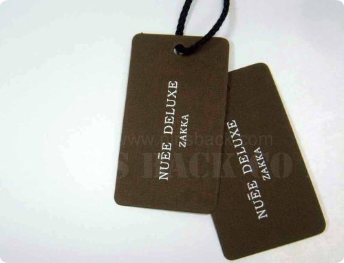 new paper hang tags