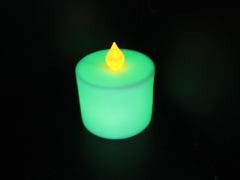 Pillar candle light
