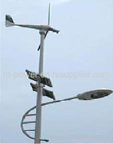 Wind/solar hybrid street light with 500w controller