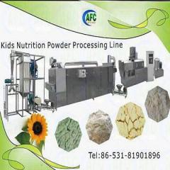 Enriched rice processing machine