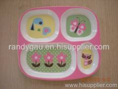 melamine plate,melamine baby plate,melamine children plate