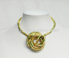 5mm Colorful Stainless Steel bendable snake necklace