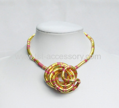 5mm Colorful Stainless Steel bendable snake necklace