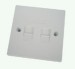 wall mountable network face plate