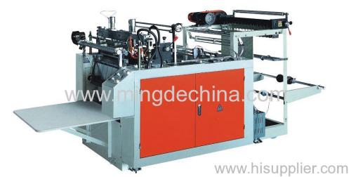 heat-sealing & heat cutting bag making machine