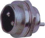 Black Multi-Pin male Socket Connector