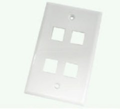 120 type network face plate
