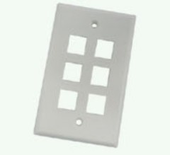 120 type network face plate