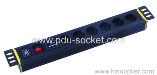 8 ways Germany PDU Socket