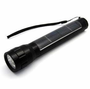 Aluminum solar torch