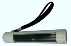 plastic solar flashlight