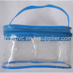 transparent pvc bag with handle