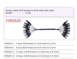 Microphone Audio Snake Cable