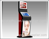 Dual display kiosk