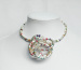 2011 Colorful Stainless Steel snake chain necklace