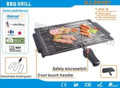 Indoor electric bbq grill