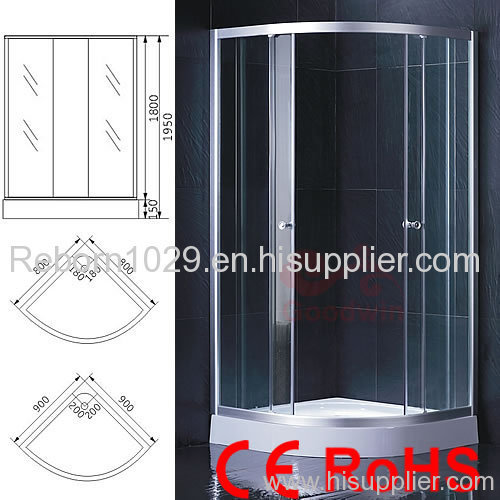 sliding shower rooms