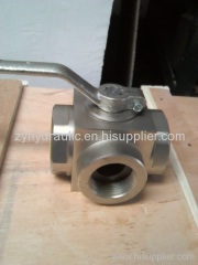 1" high pressure ball valve