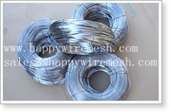 Hot-dip galvanized iron wire