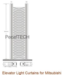 Elevator Door Detector MITSUBISHI 2-IN-1 TYPE