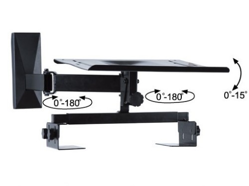 Cantilevel CRT TV stands