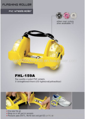 New fashionable flashing roller skate,skate buds,flashing wheel(SGS tested, CE approved)